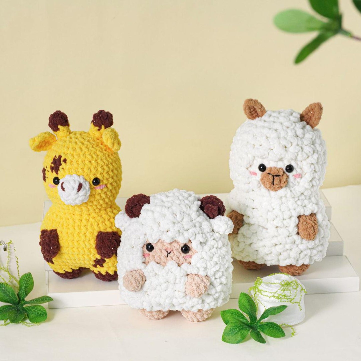 28in1 Tiny Beasties Collection Crochet Patterns | Hedgehog Pattern, Frog Pattern, Giraffe Pattern, Unicorn Pattern, Penguin Pattern